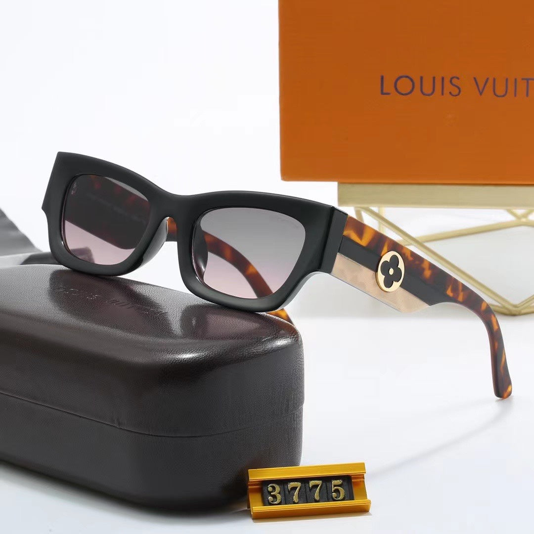 Amber Frame Retro Sunglasses