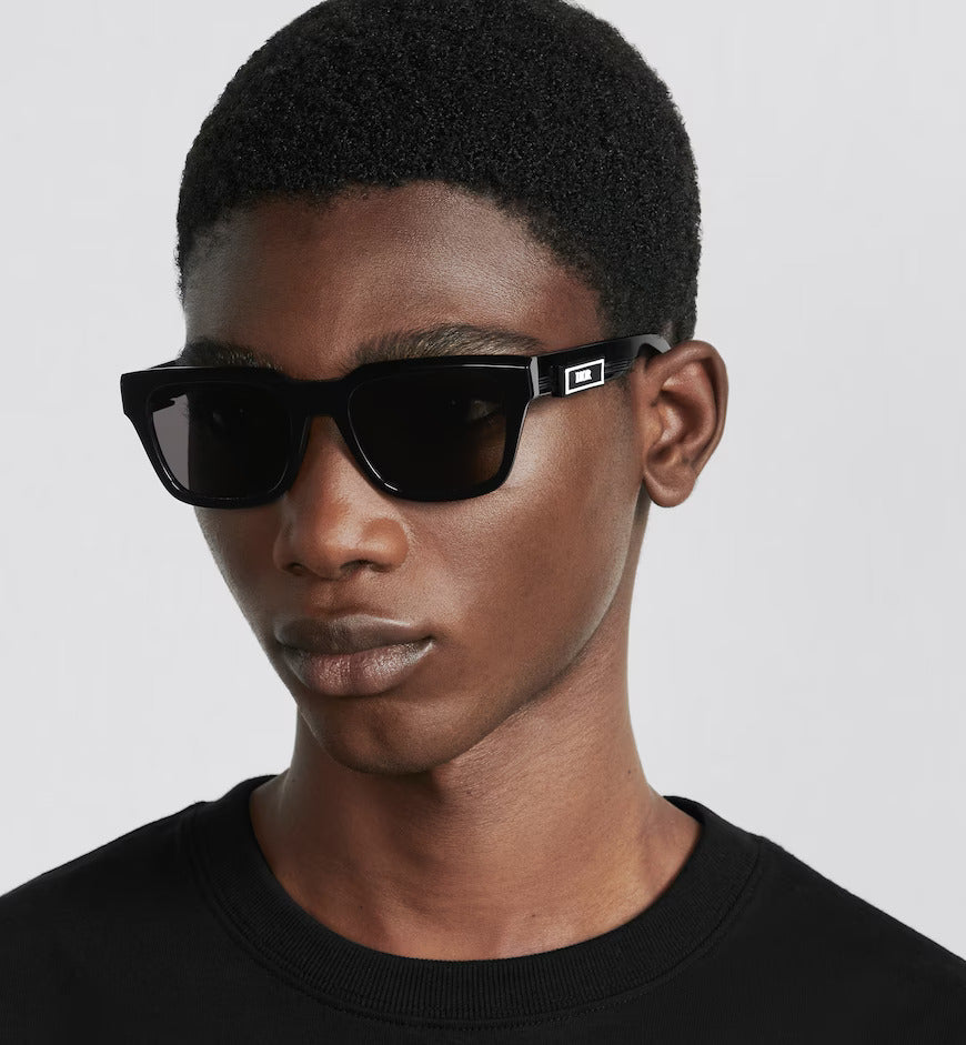 Black Rectangular Sunglasses DB23S1I